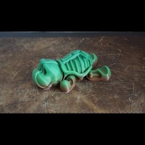 3D printed zombie turtle